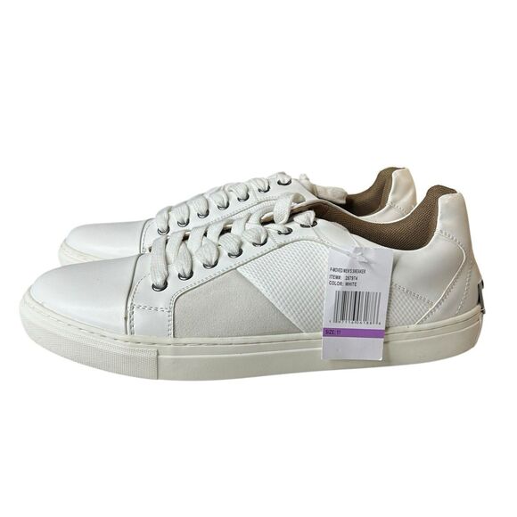 NEW Steve Madden Men's White Court Sneaker P-Moved Size 11 - Picture 2 of 12